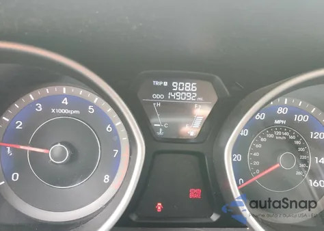 2013 Hyundai Elantra Gls z USA, uszkodzony, nr VIN KMHDH4AE7DU974628